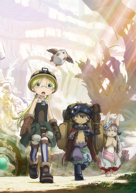 未開封　メイドインアビス パパといっしょ プルシュカの地図ポスター 485515.jpg