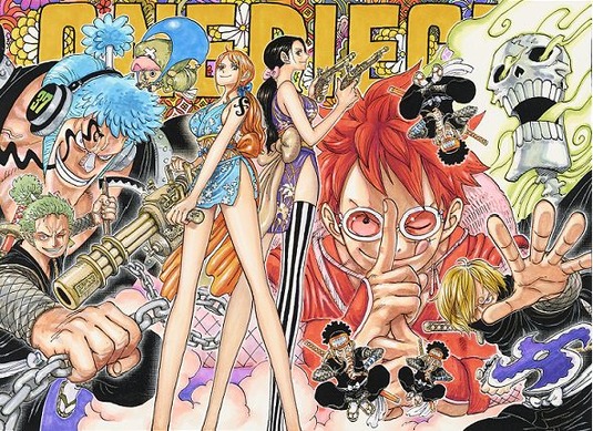 尾田栄一郎画集(ONEPIECEイラスト集） COLORWALK 10冊 575052.jpg