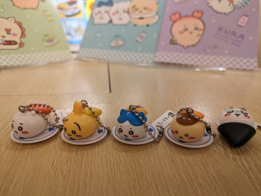 ちいかわ寿司　25点セット　ちいかわくじ　くら寿司 ちいかわたちがお寿司になっちゃった!? くら寿司コラボ第2弾の実態に