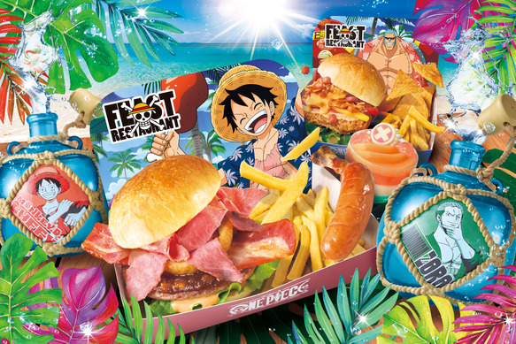 ワンピース」ローとキッドの食べ歩きメニューも新登場！フード＆グッズ