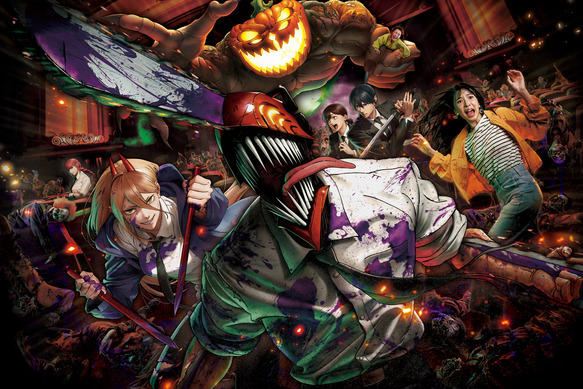 チェンソーマン ハロウィンナイト メタリック缶バッジ デンジ 16個 チェンソーマン ハロウィンナイト メタリック缶バッジ デンジ 16個