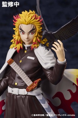 鬼滅の刃 煉獄杏寿郎 フィギュア 鎹鴉付き 20cm 776156.jpg