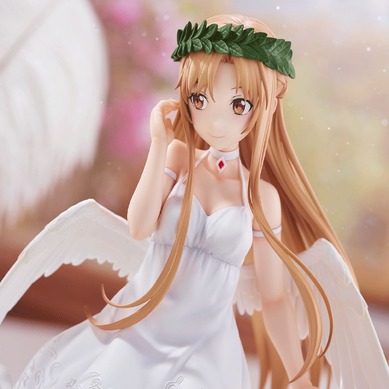 美少女天使フィギュアセット ラム レム アスナ 喜多川海夢 夜刀神十香 星宮六喰 SAO」アスナ、「着せ恋」海夢、「リゼロ」レムが天使姿に♪ フリュー
