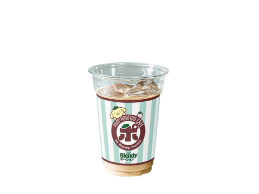 ポムポムプリンがカフェ店長に♪ 美味しいアイスドリンクが楽しめる
