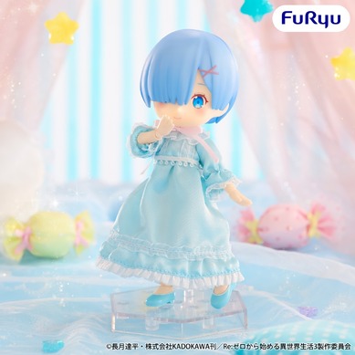 【新品未開封】リゼロ　メロドールフィギュア レム・ナイトドレス17体 リゼロ」レムと＆ラムのナイトドレス姿にキュン♪ デフォルメデザイン