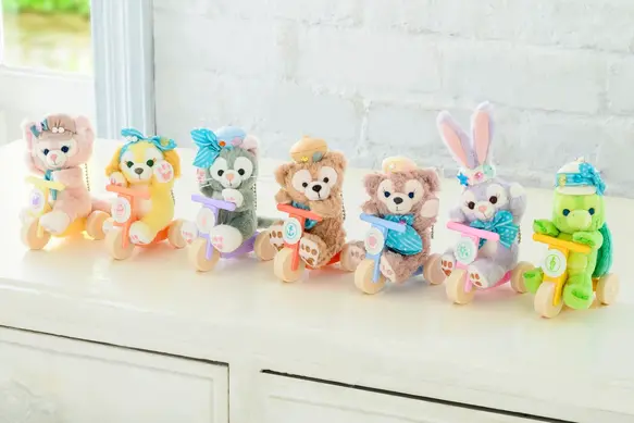 ダッフィー ぬいぐるみチャーム ファインドユアビューティフルブルー 全7種 ダッフィーの新グッズは爽やかブルーが素敵♪ 新メニュー＆スーベニア