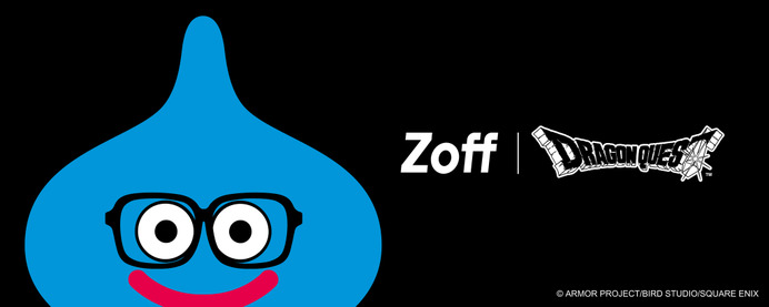 ドラクエ40周年で「Zoff」コラボメガネ登場！ スライムやロトの剣が