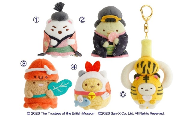 すみっコぐらし」大英博物館も公認!? 日本美術コレクション展とコラボ