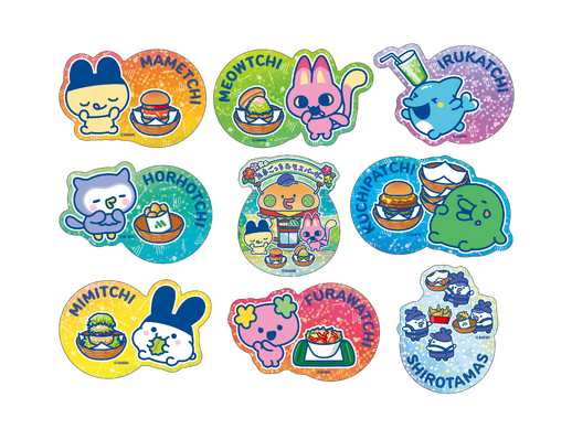たまごっち」×モスバーガーコラボ第2弾！まめっちたちがハンバーガーや