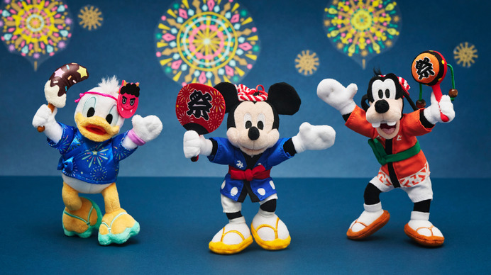 ミッキーたちと夏祭りを楽しもう♪ 「ディズニーストア」7月24日より夏