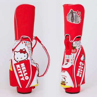 非売品 ゴルフ キャディ キティ 根付ストラップ 全２種セット レア キティちゃんの“70年代”レトロな可愛さ♪ ゴルフも可愛く、好きな