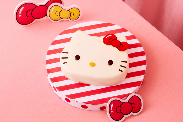 ハローキティ＆タイニーチャムの“リボン”が超かわいい♪ スイーツ