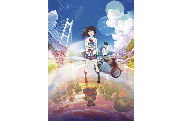 「ひるね姫」キービジュアル公開 鏡写しの世界には髑髏ジャケットの少女 画像