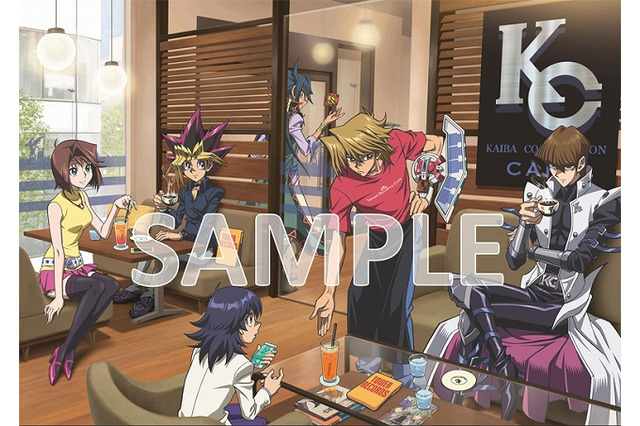 「遊☆戯☆王」タワレコとのコラボカフェ開催決定 描き下ろしイラストにデュエリストが集結 画像