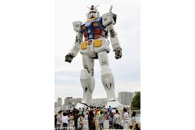 「実物大ガンダム」来年3月で展示終了へ 新プロジェクトも企画中 画像