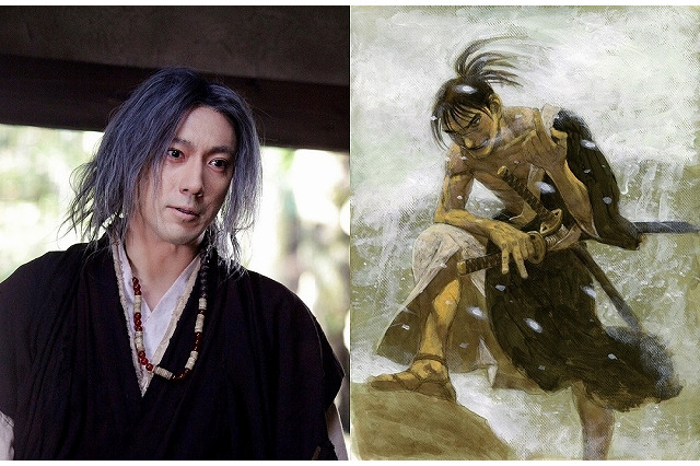 「無限の住人」市川海老蔵が閑馬永空役で出演 長髪姿の劇中カット公開 画像