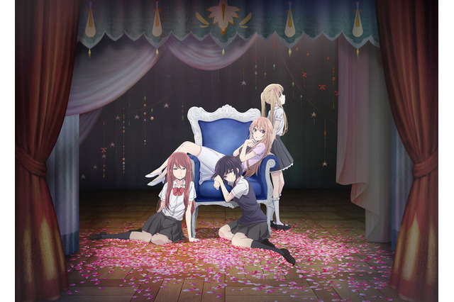 「クズの本懐」新キービジュアルに女子キャラが集結 展示イベントも開催 画像