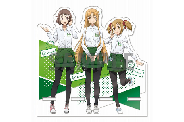 「ソードアート・オンライン」東急ハンズとコラボ アスナたちが制服姿を披露 画像