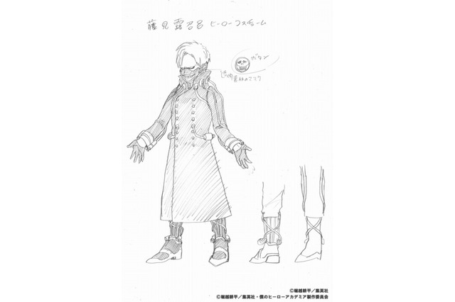 「僕のヒーローアカデミア」原作者・堀越耕平のオリジナルキャラクター原案を公開 画像