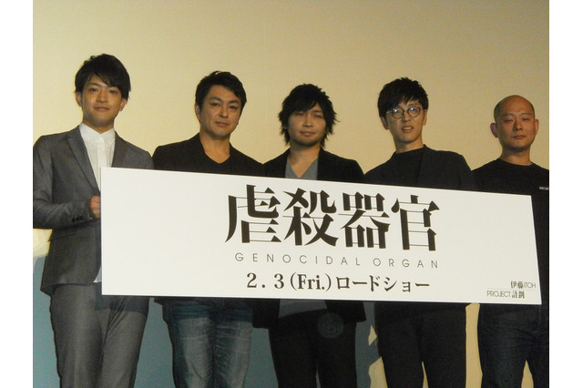 中村悠一・櫻井孝宏が「Project Itoh」の最終作『虐殺器官』を語る 完成披露上映会レポ 画像