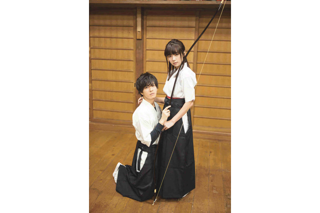 弓道恋愛マンガ「一礼して、キス」実写映画化 主演に池田エライザと中尾暢樹 画像
