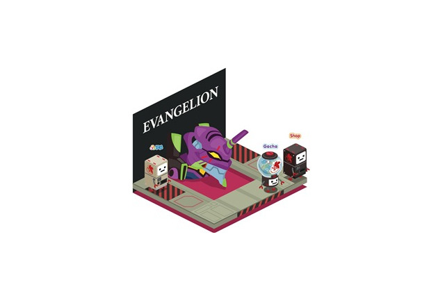 アメーバピグに秋葉原が出現　なりきり通りでエヴァンゲリオンなどを体験 画像