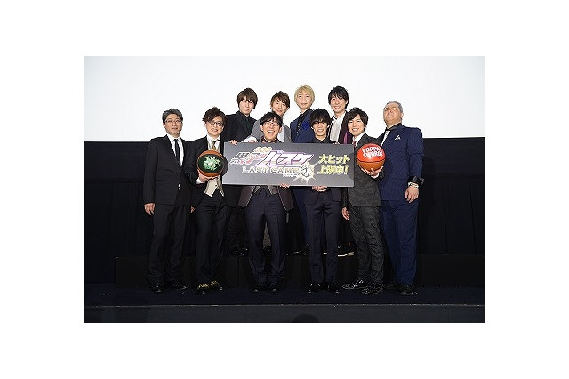 「劇場版 黒子のバスケ」 初日、小野賢章らキャスト9人が集結 画像