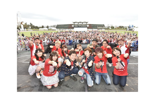 「ONE PIECE RUN in 沖縄 2017」田中真弓と山口勝平がランニング ライブはコラボを披露 画像