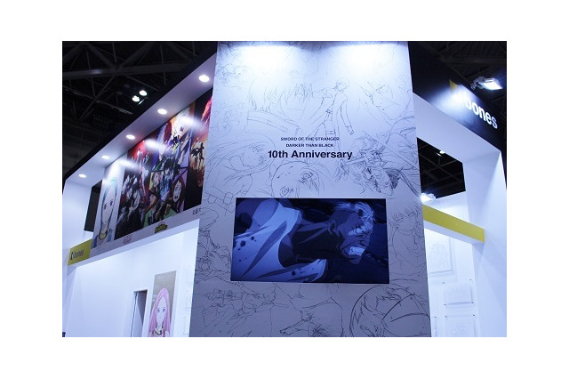 ボンズブースでは美麗原画を壁一面に展示 エウレカのコースター配布も【AJ2017】 画像