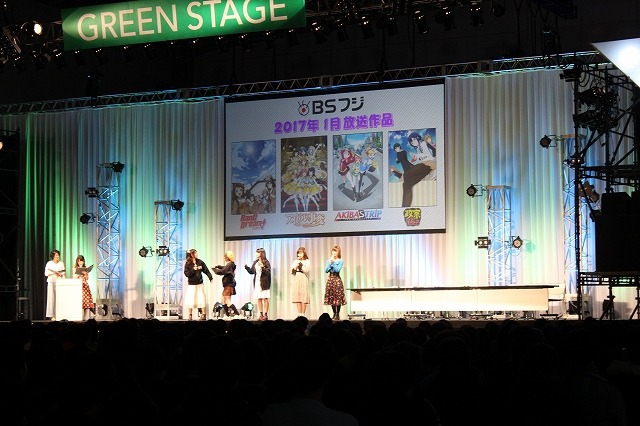 BSフジの新アニメ枠「アニメギルド」発表 参加作品のキャスト集結【AJ2017】 画像