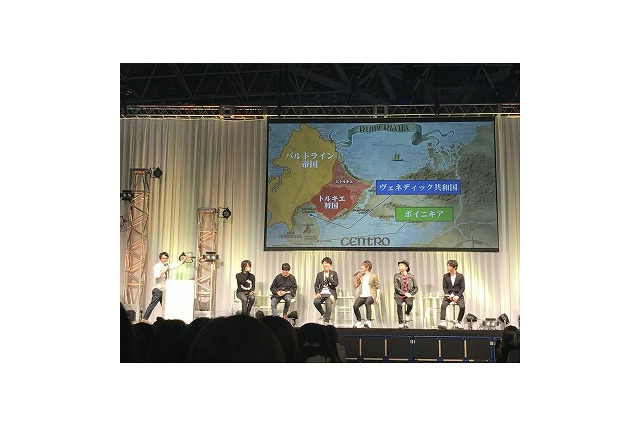 「将国のアルタイル」キャスト陣がお絵描きバトル 櫻井孝宏らサプライズゲストも【AJ2017】 画像