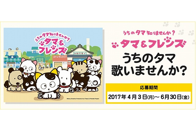 「タマ＆フレンズ」新主題歌のシンガーを募集 「DAM★とも」でオーディション開催 画像