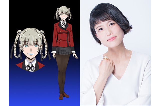 「賭ケグルイ」生徒会長・桃喰綺羅莉役に沢城みゆき 杉田智和、若井友希も出演 画像