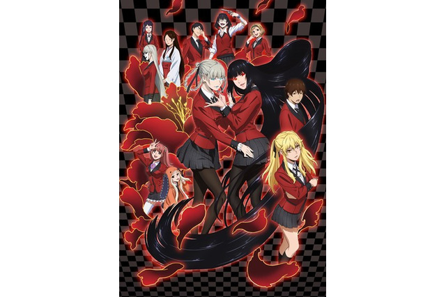 「賭ケグルイ」キャラ勢揃いのキービジュアル公開 先行上映イベントの実施も 画像