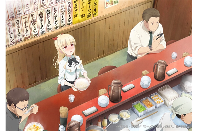TVアニメ「ラーメン大好き小泉さん」キービジュアル公開 メインスタッフも明らかに 画像