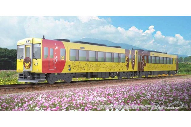 新しいポケモン列車のコンセプトは「親子でピカチュウ」7月15日にリニューアル 画像