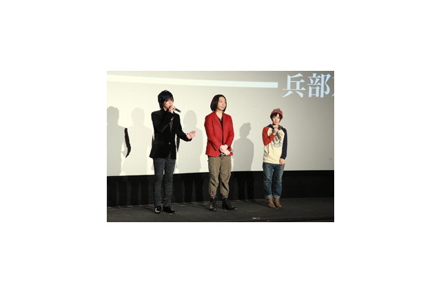 「THE UNLIMITED 兵部京介」先行上映会　遊佐、諏訪部、東山が熱いトークを全開 画像