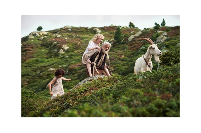 映画「ハイジ」撮影風景を収めた特別映像、「本物のハイジがいる」と出演者も興奮 画像