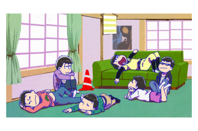 「おそ松さん」第2期も六つ子は自宅でゴロゴロ！ PV＆先行カット公開 画像