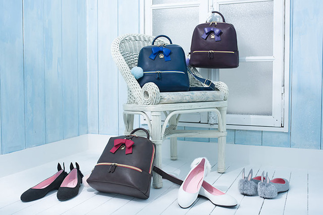 「ごちうさ」“ヲタク女子目線”のリュック&パンプス 「non-no」モデル・岡田紗佳とコラボ 画像