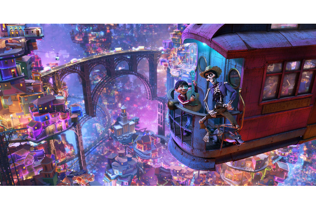 ディズニー／ピクサー最新作「リメンバー・ミー」 カラフルな“死者の国”の場面写真公開 画像