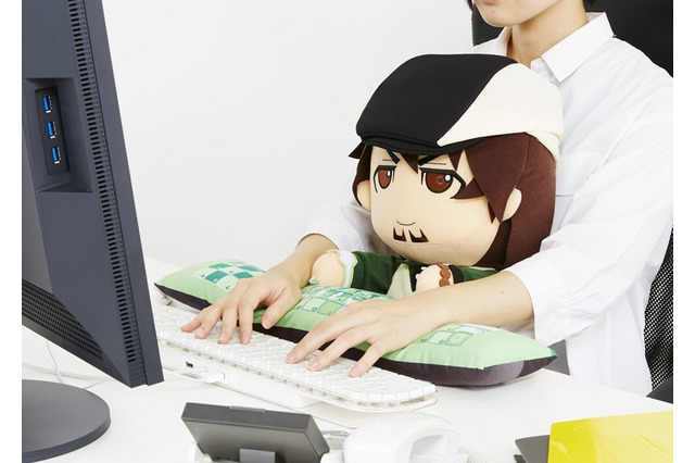 「タイバニ」虎徹＆バーナビーのPCクッションがかわいい！ お仕事中でも推しと一緒 画像
