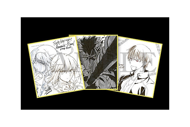 劇場版「Fate/stay night」第3週目の来場者特典はイラスト色紙 ufoteble描き下ろしの3種 画像