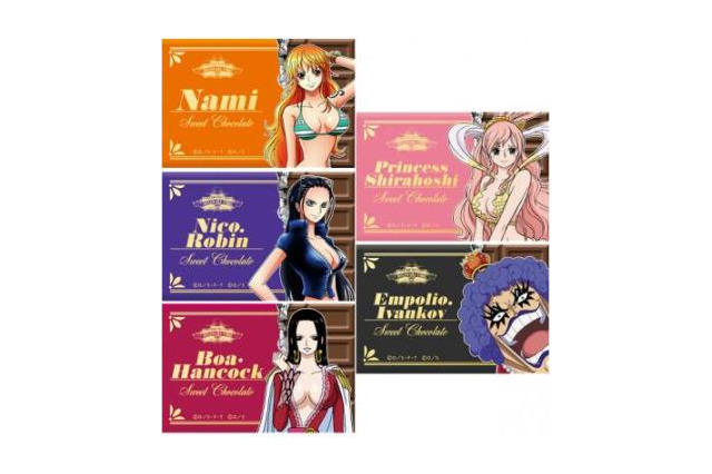 渋谷・麦わらストアでONE PIECEのバレンタイン　チョコレートは気になるキャラ5人から 画像