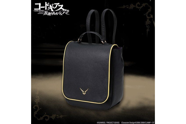 「コードギアス」オトナ女子向けレザーバッグ　“ギアスマーク”のワンポイントがお洒落 画像