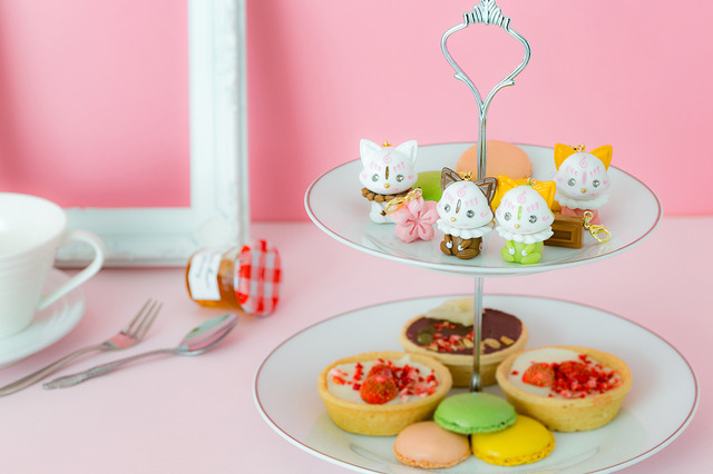 「刀剣乱舞」こんのすけチャームセット登場！ スイーツ風デザインが“上品な可愛さ” 画像