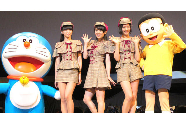 Perfume、「映画ドラえもん」主題歌をライブで初披露！振付には“ひみつ道具”も 画像
