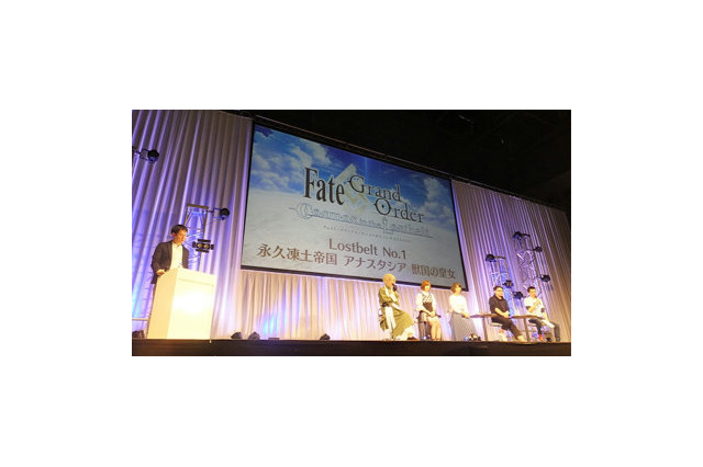 「FGO」続々と明かされる新発表にキャストも歓喜！ 第2部1章の配信日も飛び出す【AJ2018】 画像