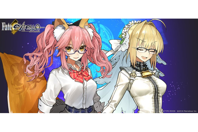 「Fate/EXTELLA」“嫁セイバー”or玉藻の前モデル、どっちをかけたい？ コラボ眼鏡第2弾登場 画像