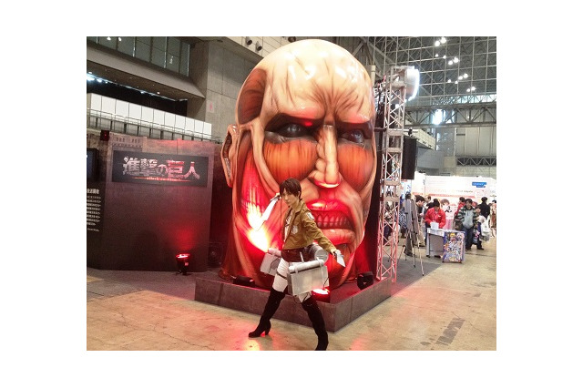 アニメコンテンツエキスポ　危機一髪　“巨人の進撃”に“蟲襲来” 画像